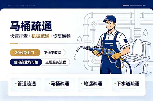 乐山马桶疏通